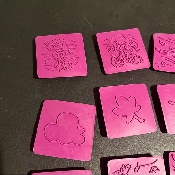 WINNIE THE POOH RUBBER And Wood STAMP SET Of 17 - Picture 5 of 7